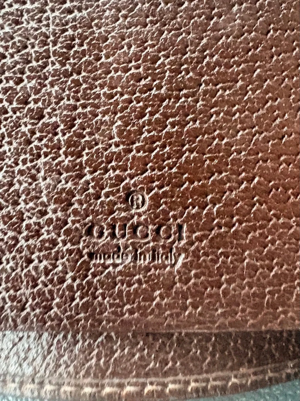 GUCCI Vintage Abbey D-Ring GG Canvas 6 Key Holder Case Brown Leather 441619